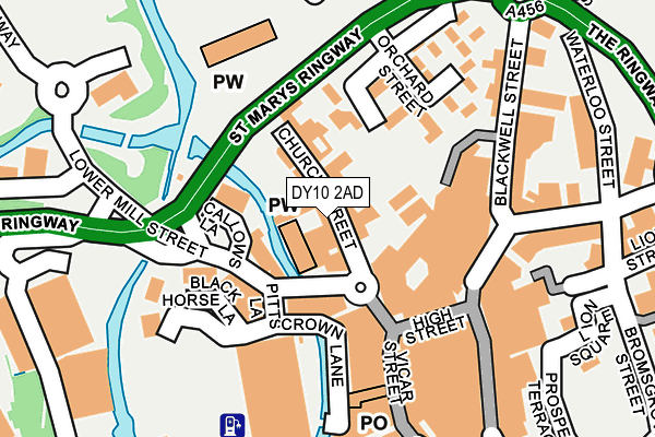 Map of BM TRAFFIC LTD at local scale