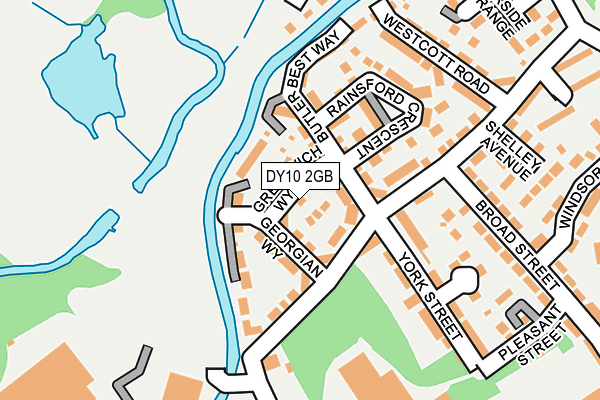 DY10 2GB map - OS OpenMap – Local (Ordnance Survey)