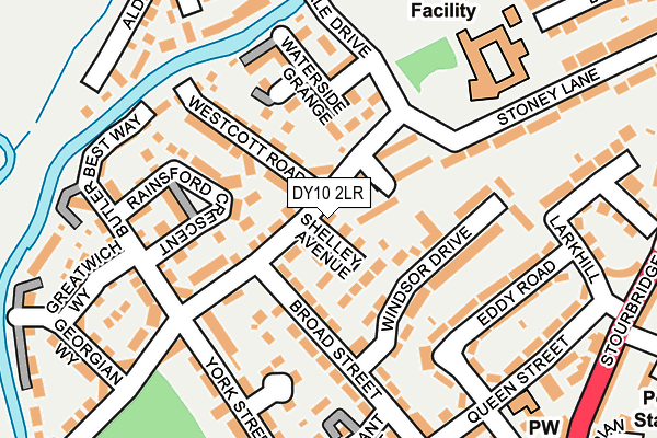 DY10 2LR map - OS OpenMap – Local (Ordnance Survey)