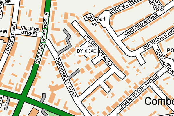 DY10 3AQ map - OS OpenMap – Local (Ordnance Survey)