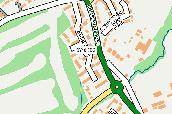 DY10 3DG map - OS OpenMap – Local (Ordnance Survey)