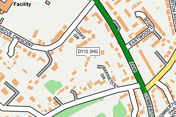 DY10 3HG map - OS OpenMap – Local (Ordnance Survey)