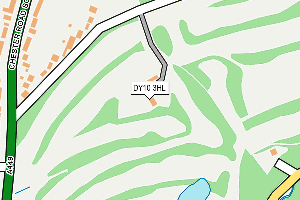DY10 3HL map - OS OpenMap – Local (Ordnance Survey)