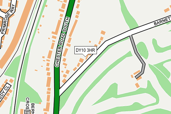 DY10 3HR map - OS OpenMap – Local (Ordnance Survey)