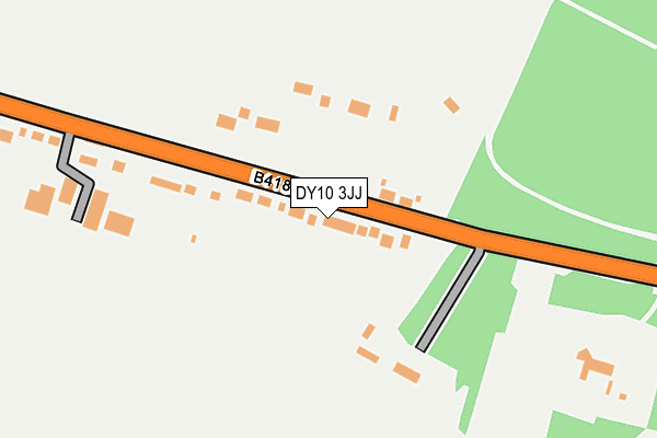 DY10 3JJ map - OS OpenMap – Local (Ordnance Survey)