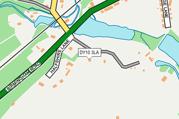 DY10 3LA map - OS OpenMap – Local (Ordnance Survey)