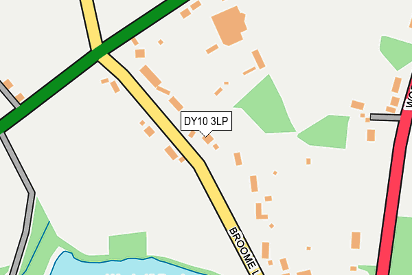 DY10 3LP map - OS OpenMap – Local (Ordnance Survey)
