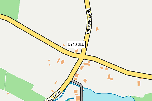 DY10 3LU map - OS OpenMap – Local (Ordnance Survey)