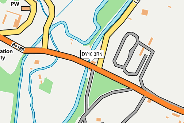 DY10 3RN map - OS OpenMap – Local (Ordnance Survey)