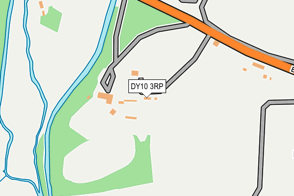 DY10 3RP map - OS OpenMap – Local (Ordnance Survey)