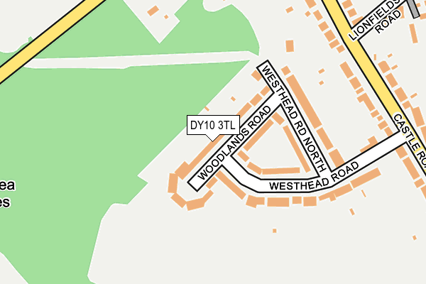 Map of ODYSSEY VAPES LTD at local scale
