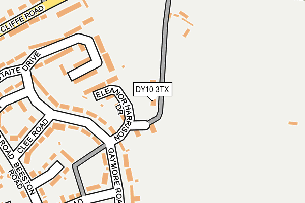 DY10 3TX map - OS OpenMap – Local (Ordnance Survey)