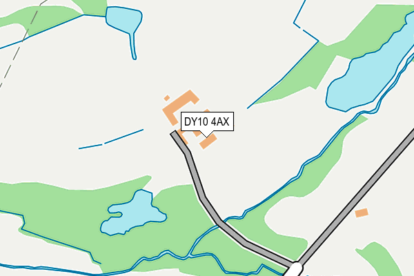 DY10 4AX map - OS OpenMap – Local (Ordnance Survey)