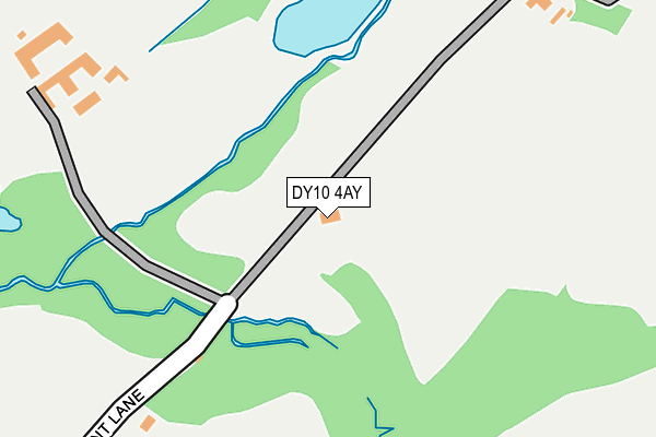 DY10 4AY map - OS OpenMap – Local (Ordnance Survey)