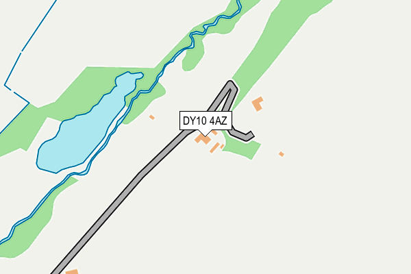 DY10 4AZ map - OS OpenMap – Local (Ordnance Survey)
