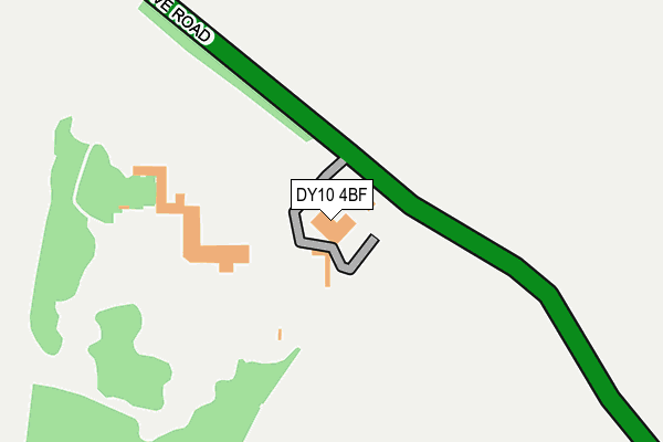 DY10 4BF map - OS OpenMap – Local (Ordnance Survey)