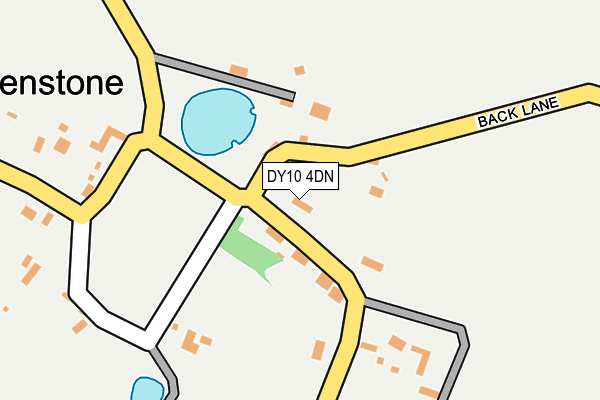 DY10 4DN map - OS OpenMap – Local (Ordnance Survey)