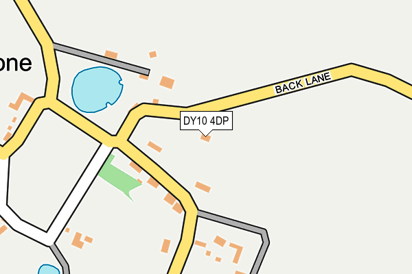 DY10 4DP map - OS OpenMap – Local (Ordnance Survey)