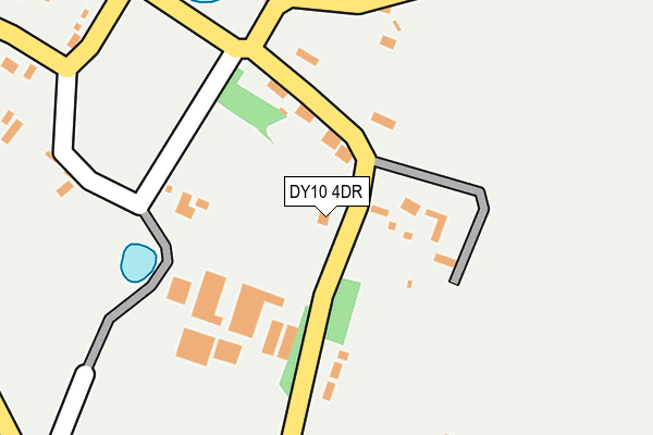 DY10 4DR map - OS OpenMap – Local (Ordnance Survey)