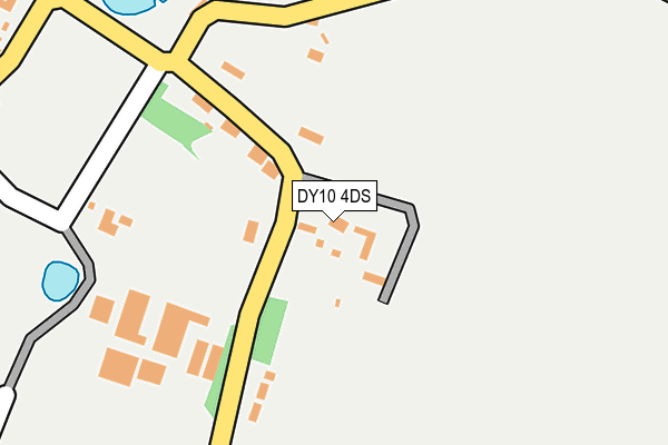 DY10 4DS map - OS OpenMap – Local (Ordnance Survey)