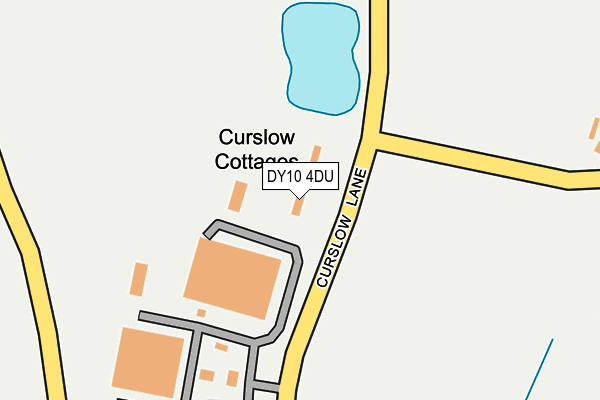 DY10 4DU map - OS OpenMap – Local (Ordnance Survey)
