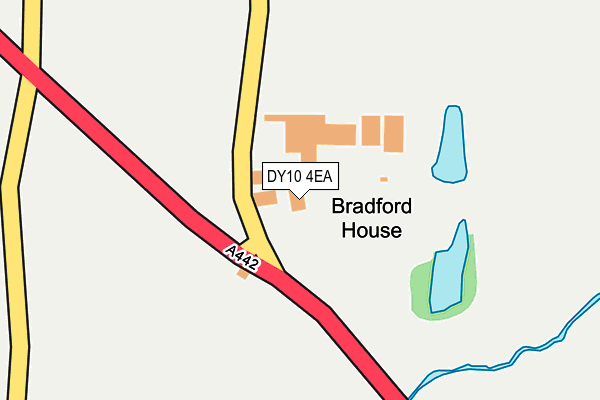 DY10 4EA map - OS OpenMap – Local (Ordnance Survey)