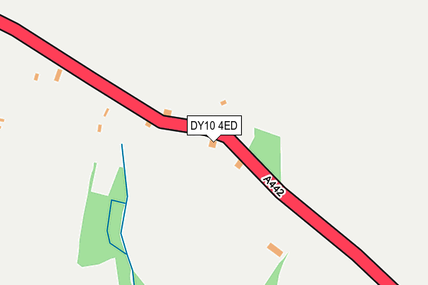 DY10 4ED map - OS OpenMap – Local (Ordnance Survey)