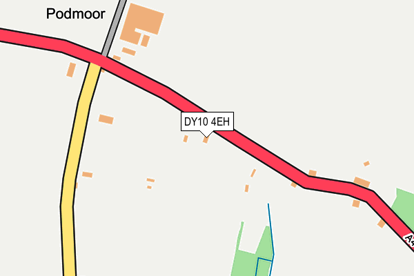 DY10 4EH map - OS OpenMap – Local (Ordnance Survey)