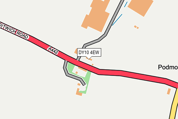 DY10 4EW map - OS OpenMap – Local (Ordnance Survey)