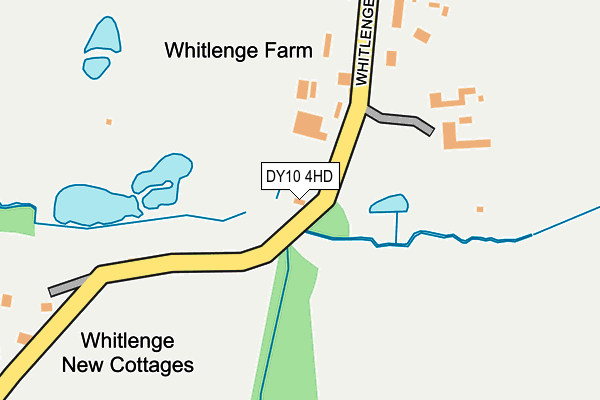 DY10 4HD map - OS OpenMap – Local (Ordnance Survey)