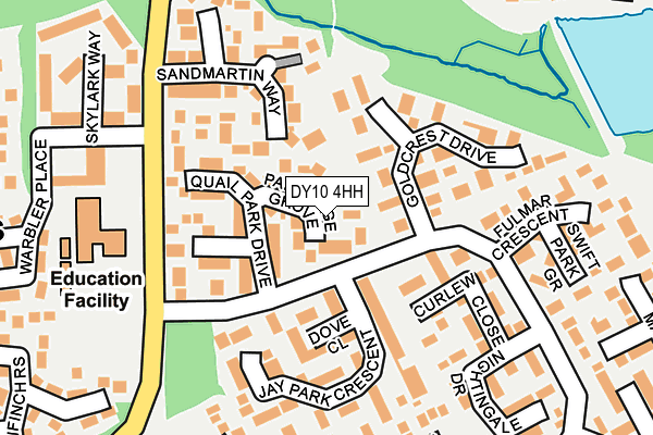 DY10 4HH map - OS OpenMap – Local (Ordnance Survey)