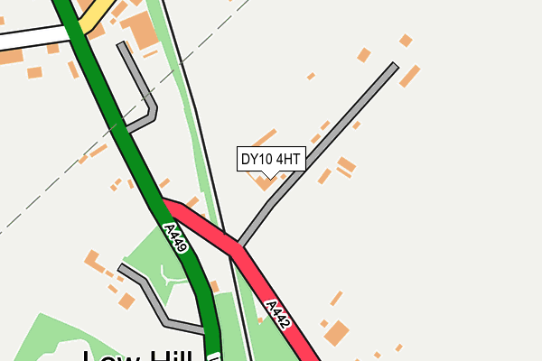 DY10 4HT map - OS OpenMap – Local (Ordnance Survey)