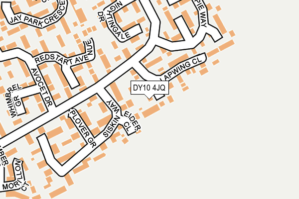 DY10 4JQ map - OS OpenMap – Local (Ordnance Survey)