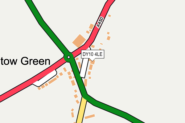 DY10 4LE map - OS OpenMap – Local (Ordnance Survey)