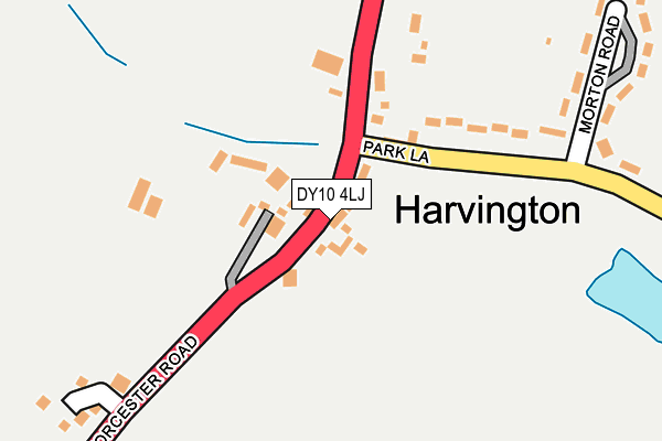DY10 4LJ map - OS OpenMap – Local (Ordnance Survey)
