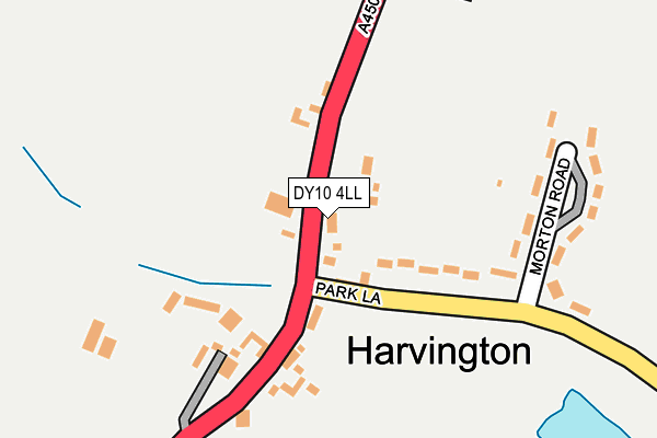 DY10 4LL map - OS OpenMap – Local (Ordnance Survey)