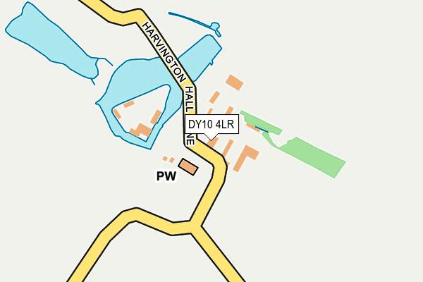DY10 4LR map - OS OpenMap – Local (Ordnance Survey)