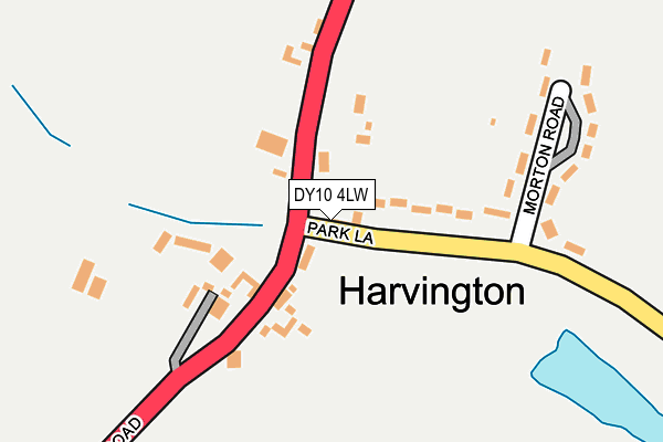 DY10 4LW map - OS OpenMap – Local (Ordnance Survey)