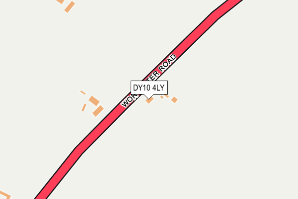 DY10 4LY map - OS OpenMap – Local (Ordnance Survey)