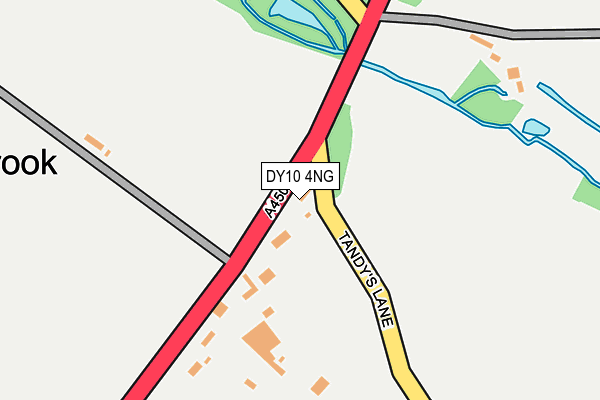 DY10 4NG map - OS OpenMap – Local (Ordnance Survey)