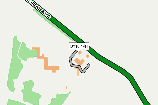 DY10 4PH map - OS OpenMap – Local (Ordnance Survey)