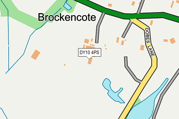 DY10 4PS map - OS OpenMap – Local (Ordnance Survey)