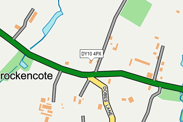 DY10 4PX map - OS OpenMap – Local (Ordnance Survey)
