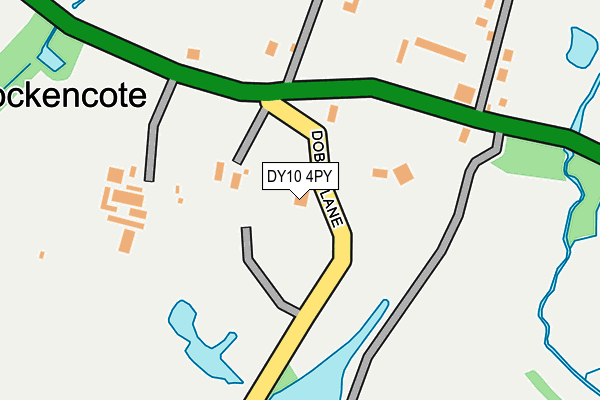 DY10 4PY map - OS OpenMap – Local (Ordnance Survey)