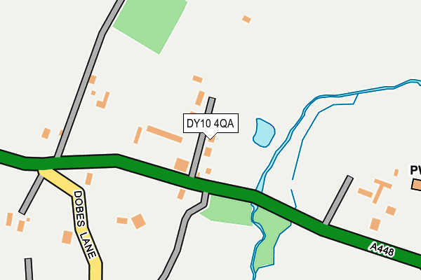 DY10 4QA map - OS OpenMap – Local (Ordnance Survey)
