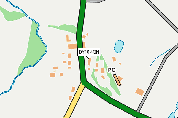 DY10 4QN map - OS OpenMap – Local (Ordnance Survey)
