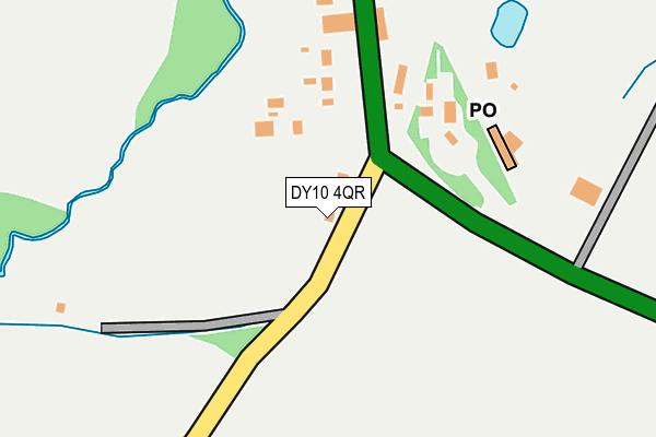 DY10 4QR map - OS OpenMap – Local (Ordnance Survey)