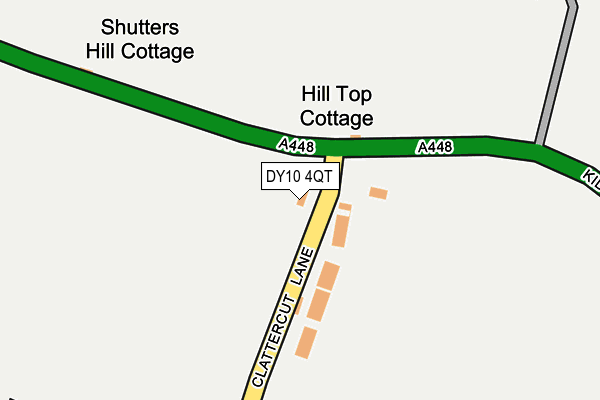 DY10 4QT map - OS OpenMap – Local (Ordnance Survey)