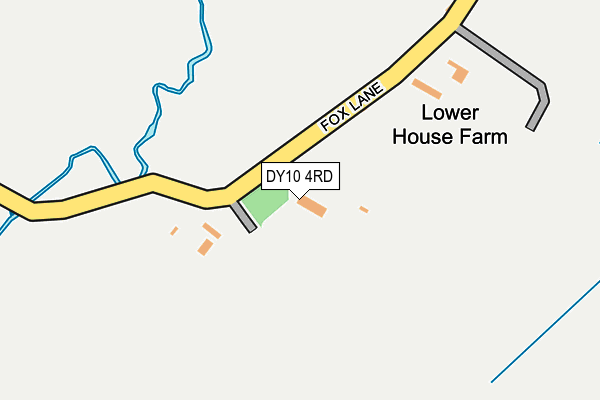 DY10 4RD map - OS OpenMap – Local (Ordnance Survey)