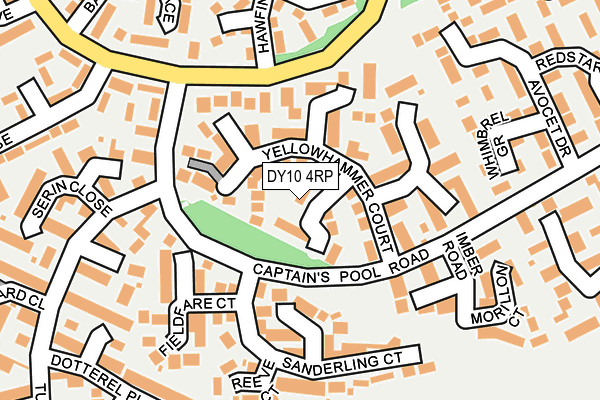 DY10 4RP map - OS OpenMap – Local (Ordnance Survey)